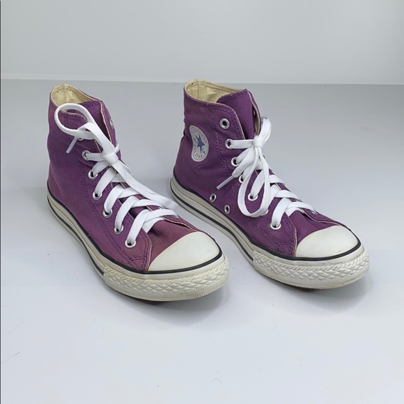 purple hi tops